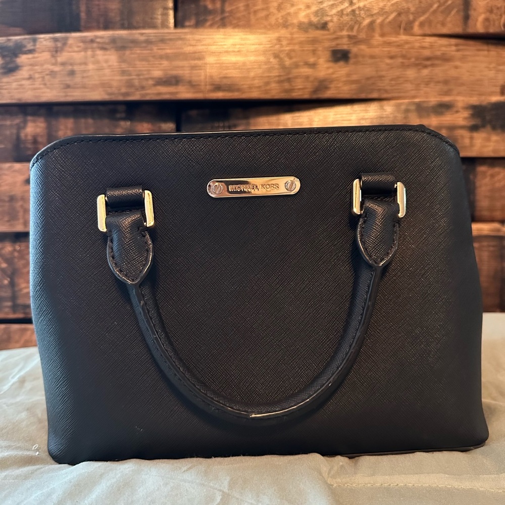 Michael Kors Savannah Saffiano Leather Medium Satchel